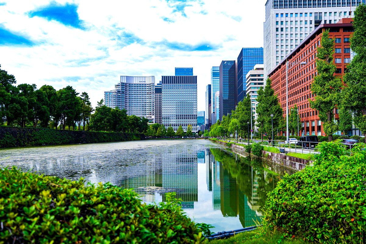 Imperial Palace moat, Tokyo